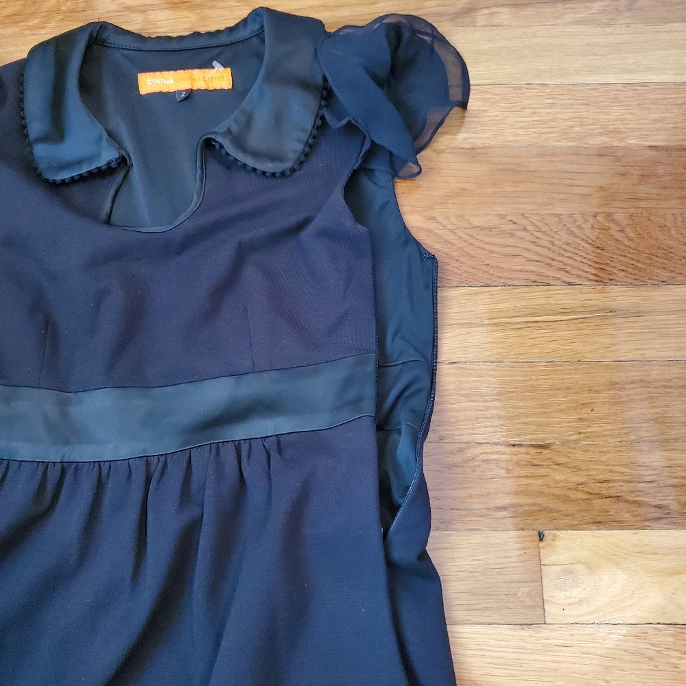 Cynthia Steefe Black Short Sleeve Dress - Picture 5 of 9